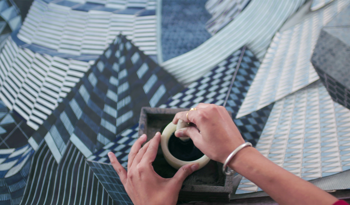 City skyline at night